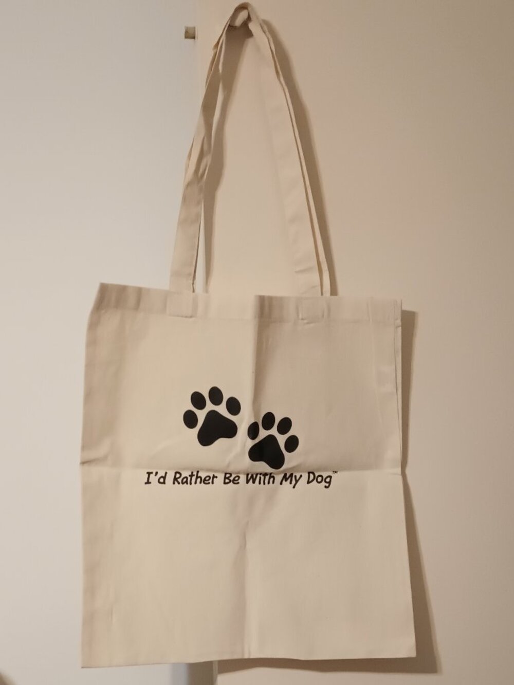 Copy of  BRAND NEW!!! ~ "I'd Rather Be With My Dog" Classic Tote